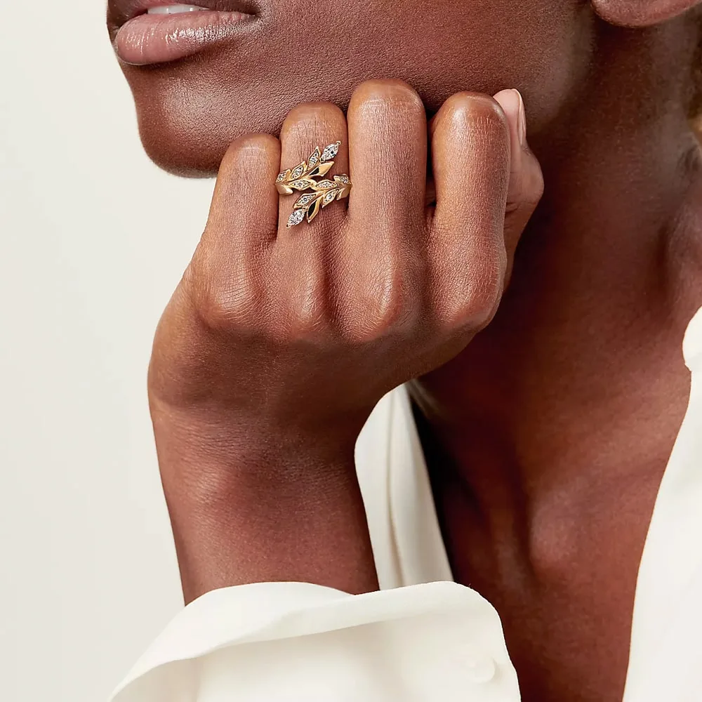 Ring in Gold with Diamonds - Image 2